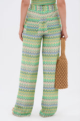 JUST A FEELING CROCHET PALAZZO PANT