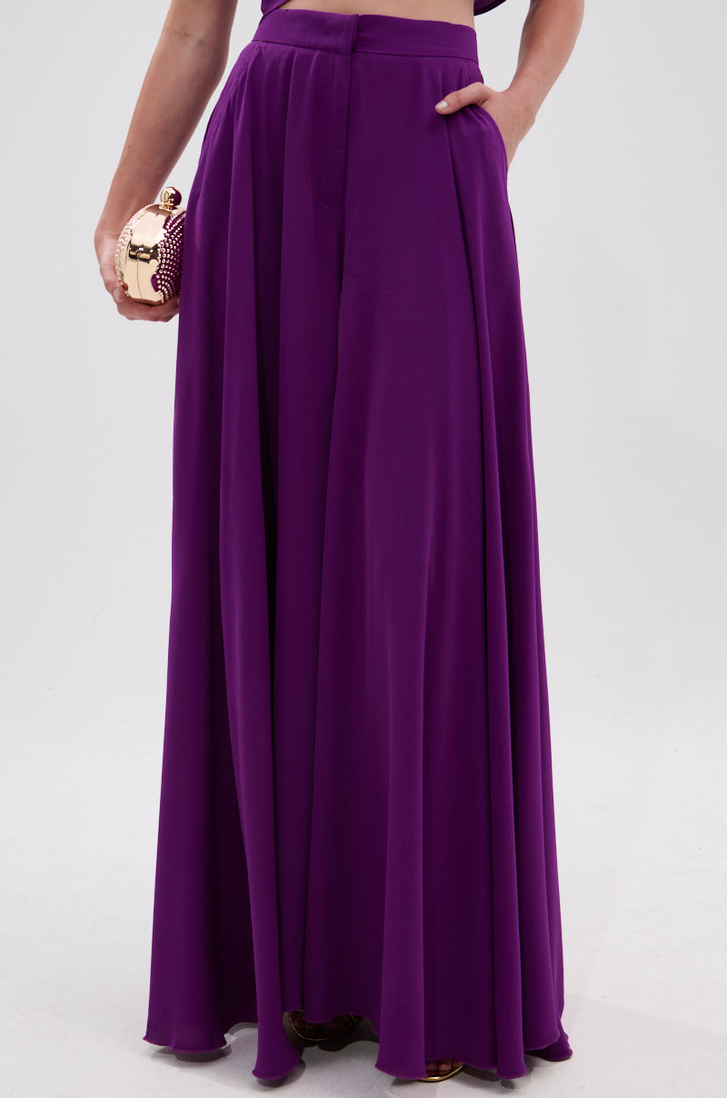 TRINA PLEATED PALAZZO PANT