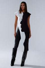 SILHOUETTE LONGLINE TEE