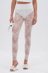 SUPER LACE STRETCHY LEGGINGS