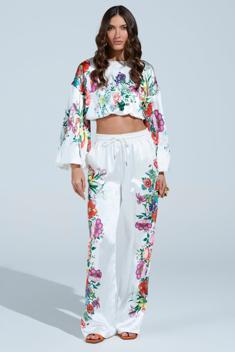 FULL BLOOM STRAIGHT LEG TROUSERS