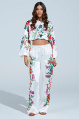 FULL BLOOM STRAIGHT LEG TROUSERS