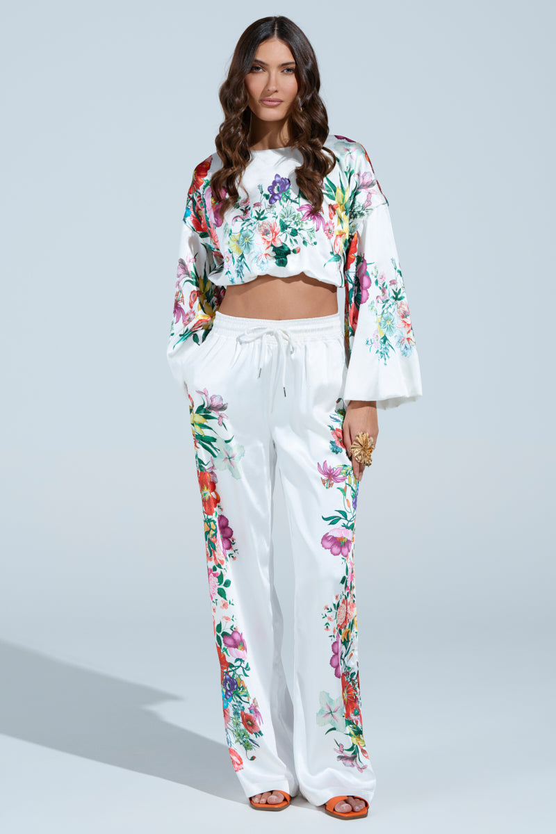 FULL BLOOM STRAIGHT LEG TROUSERS