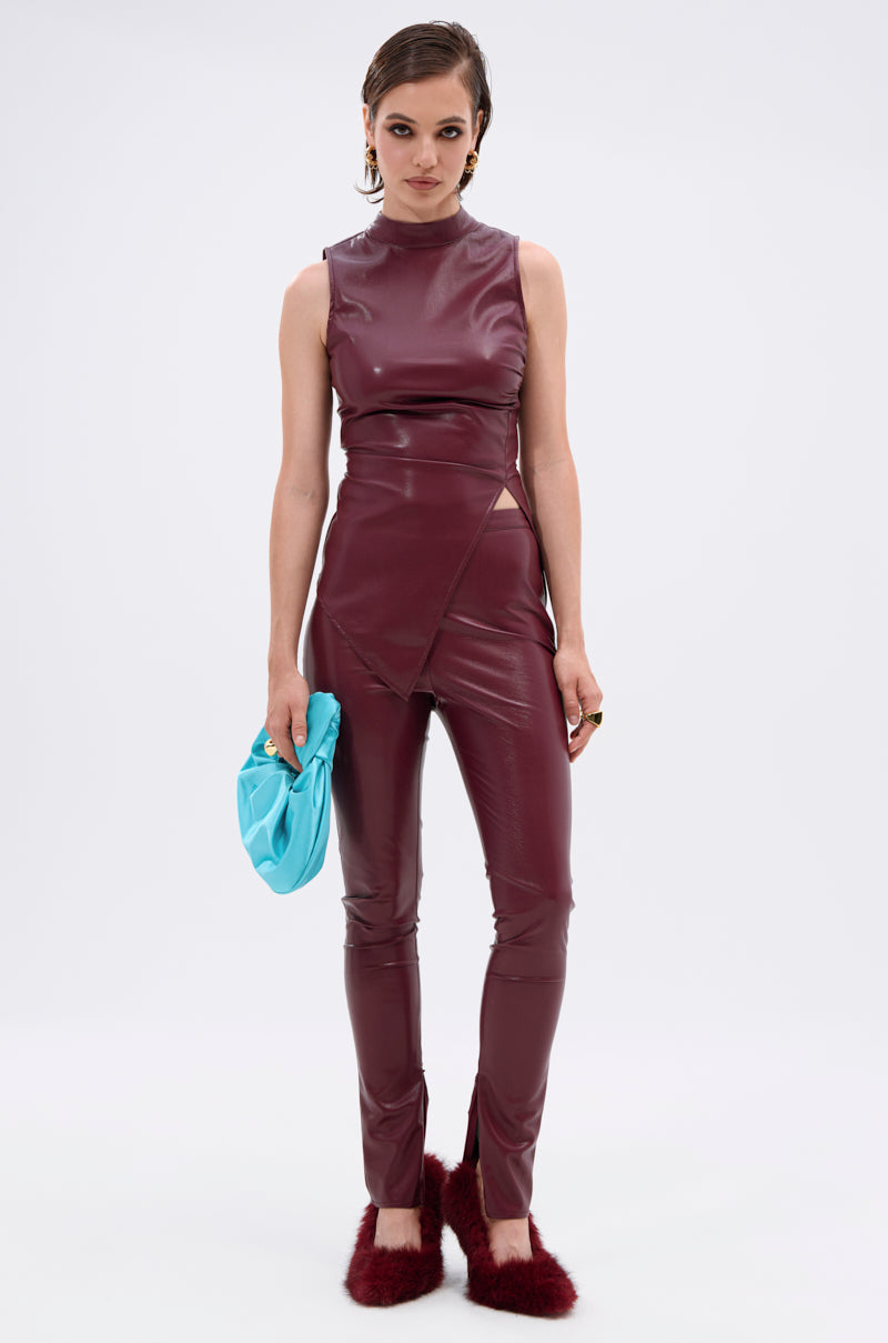 FIRE SQUAD BURGUNDY LEGGING