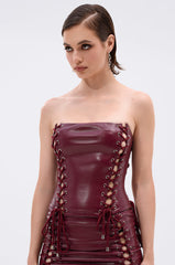 YOU KNOW I WANT YOU BABY LACE UP CORSET