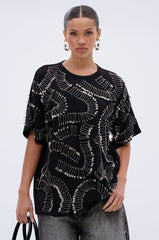 SAFE AND SOUND OVERSIZED TEE