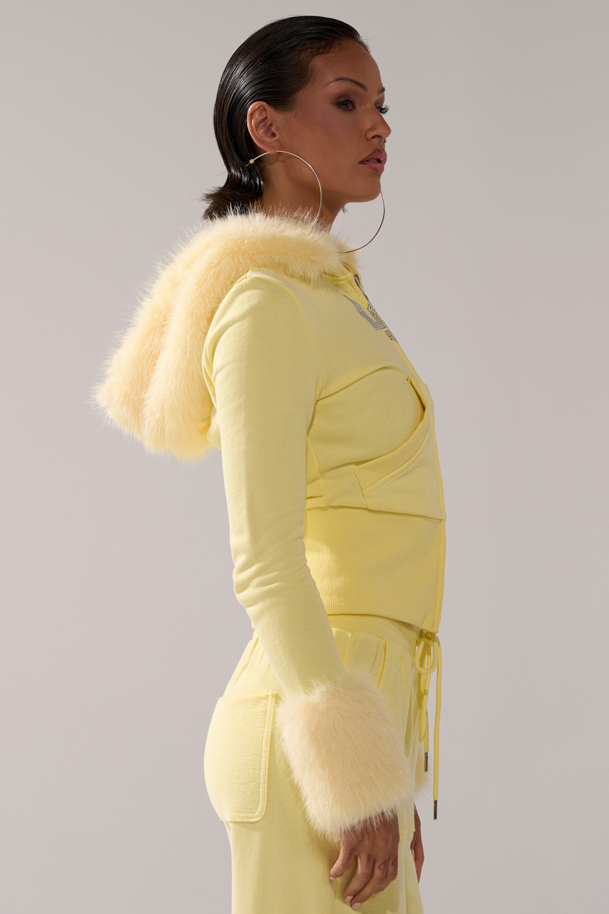 BUTTERFINGER ZIP UP SWEATSHIRT