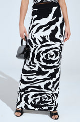 ROSEY MAXI KNIT SKIRT
