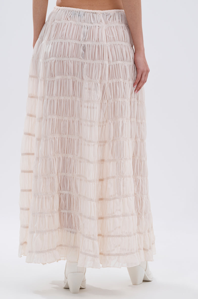 JUST KEEP GOIN MAXI SKIRT