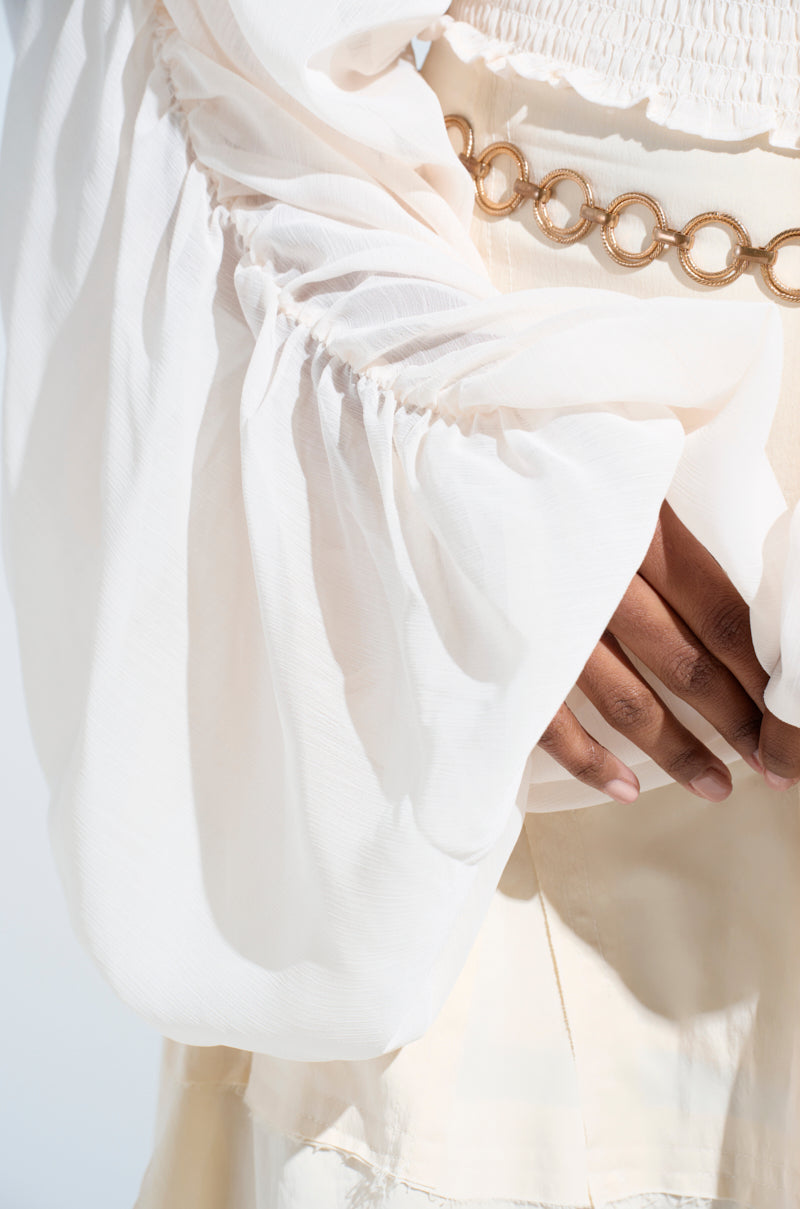 JUST KEEP GOING BLOUSE