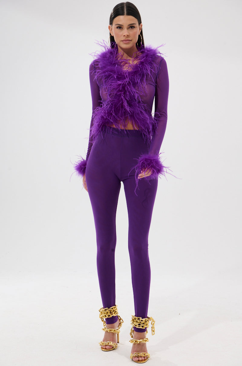 PUMPED UP MESH LEGGING