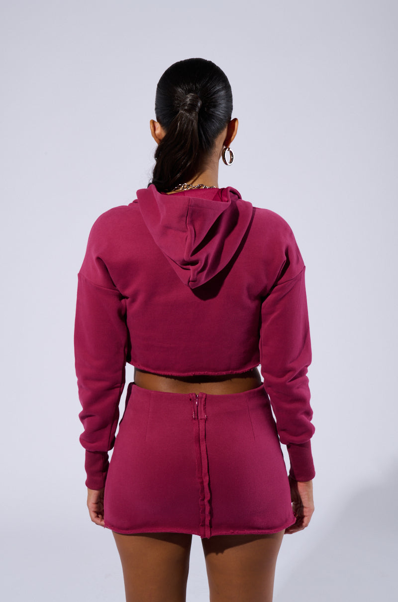 WHATEVER SHE WANTS HOODED SWEATSHIRT