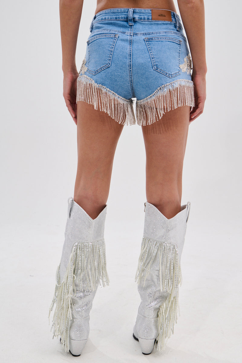 DIVALICIOUS DENIM SHORT