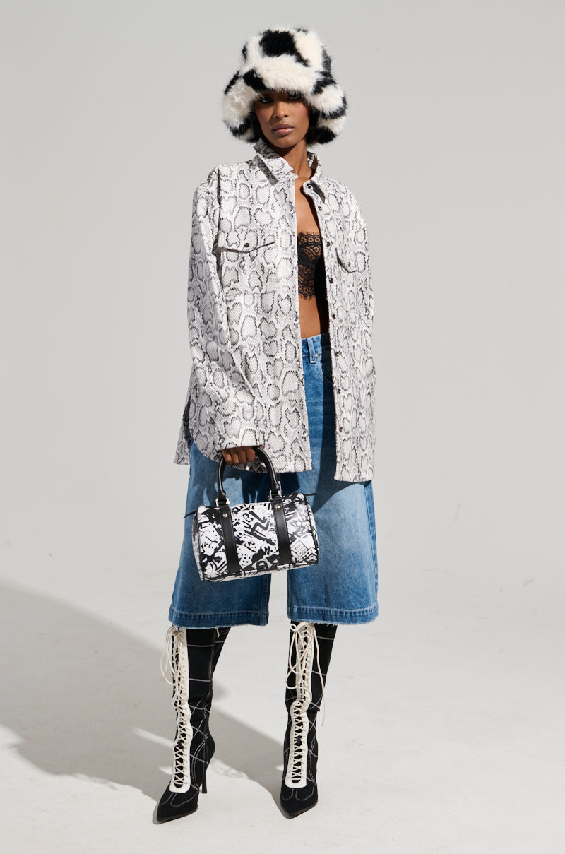 COLD BLOODED BUTTON UP