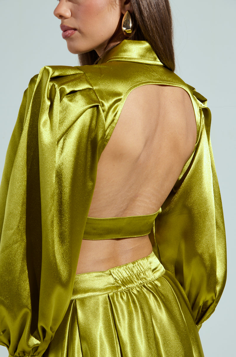 TYPE SLAAAY CROPPED BLOUSE