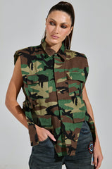 DON'T STEP TO ME BUTTON DOWN