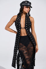 STANDING ON BUSINESS DENIM TOP