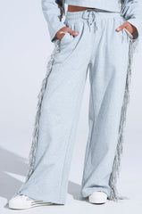 BRINGING IT BACK WIDE LEG JOGGER