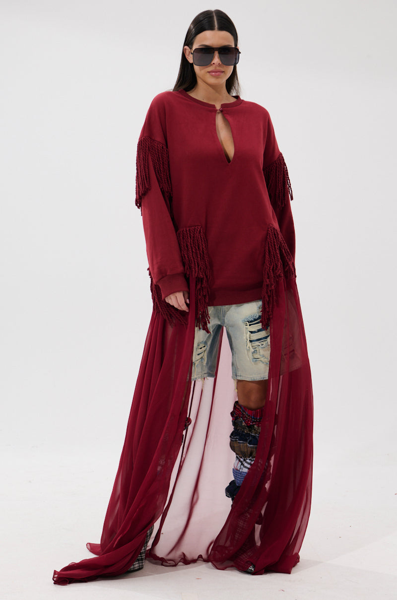 GUESS WHO UNIQUE SWEATSHIRT