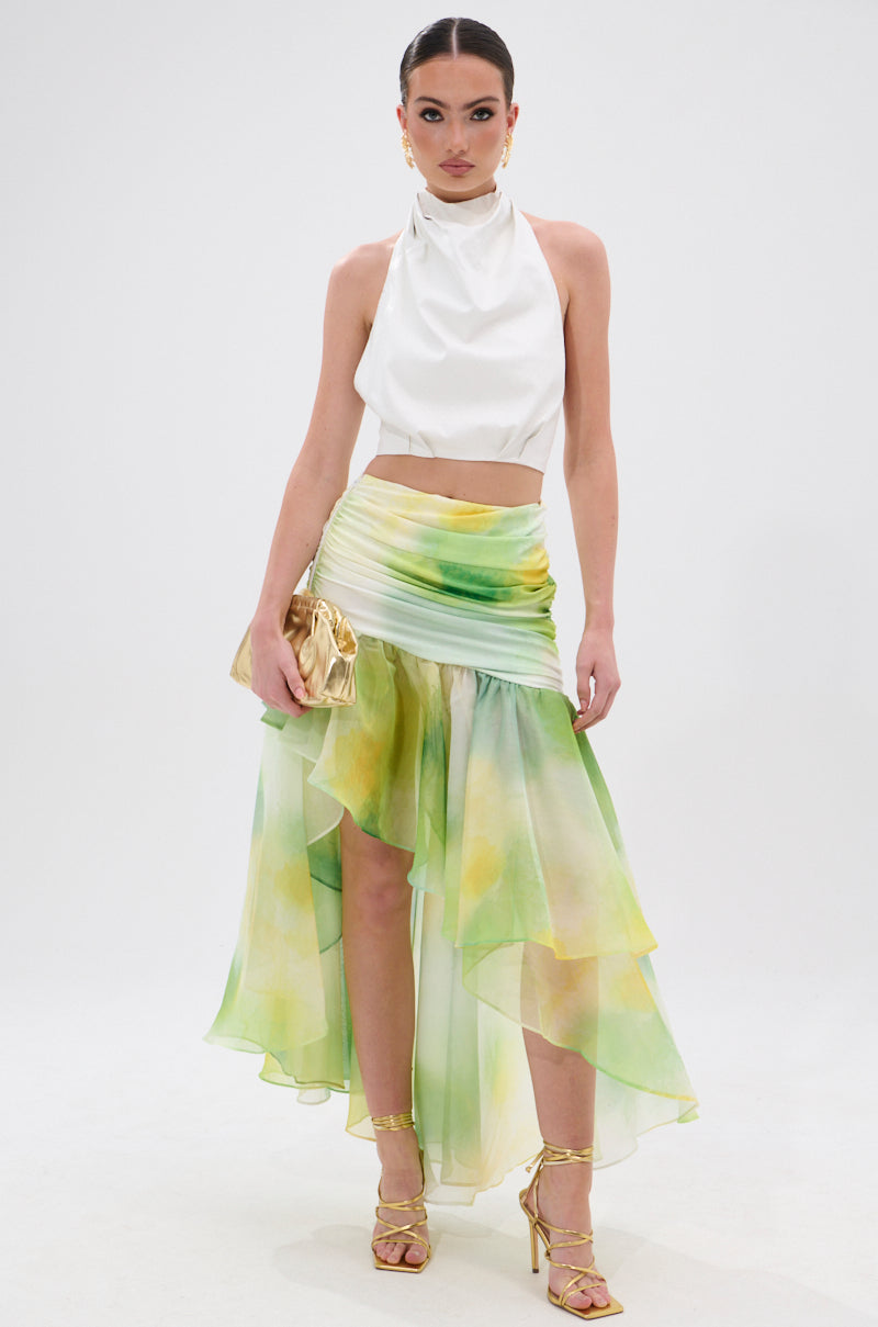 GOING NO WHERE HALTER BLOUSE