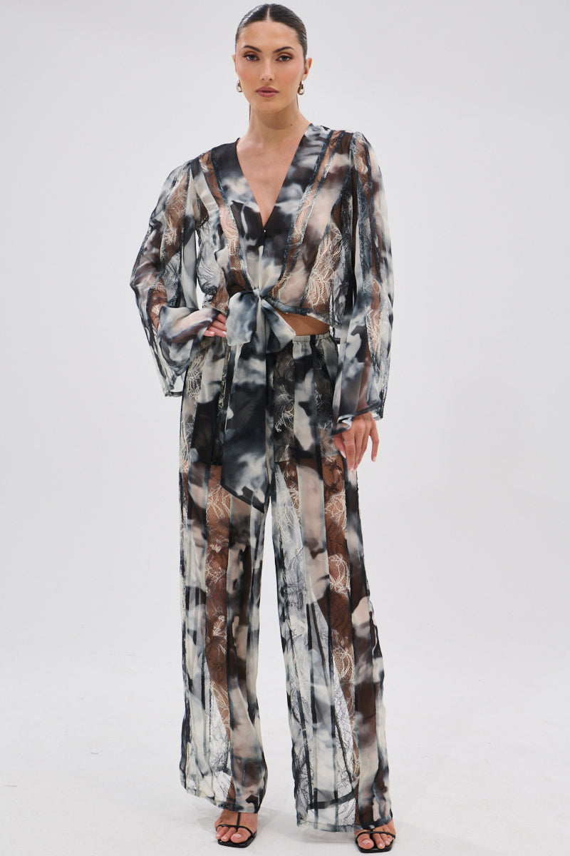 RUBY OMBRE PALAZZO PANT