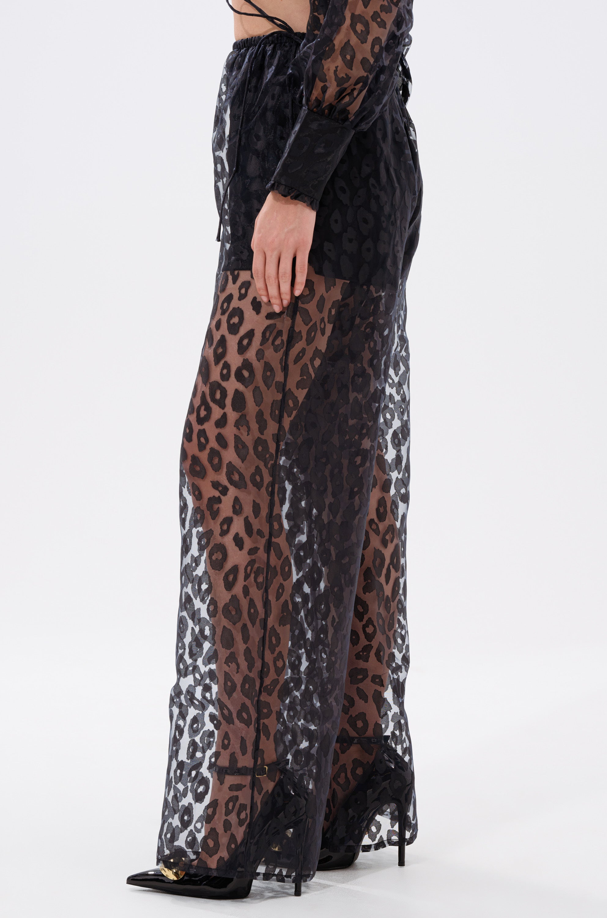 CHEETAH SISTA PALAZZO PANT
