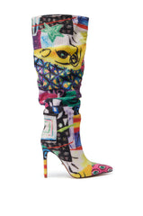 AZALEA WANG JONEL MULTI STILETTO BOOT