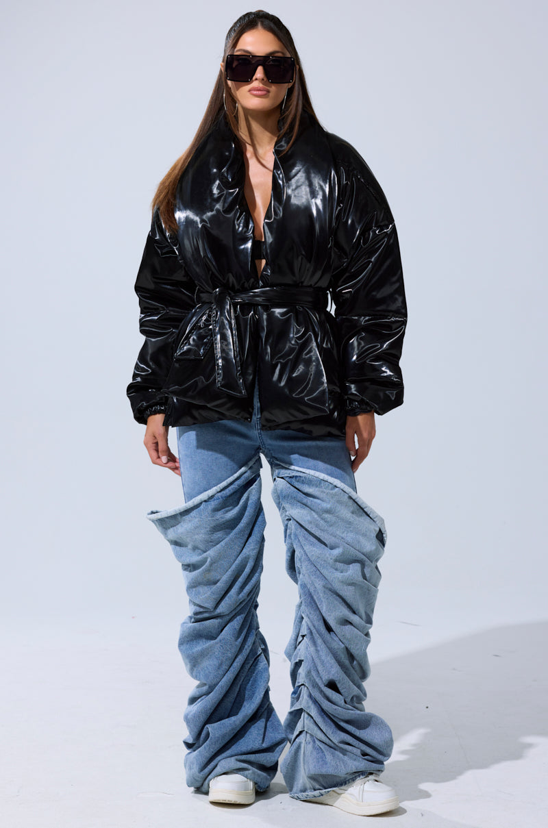 LIQUID METAL WRAP PUFFER