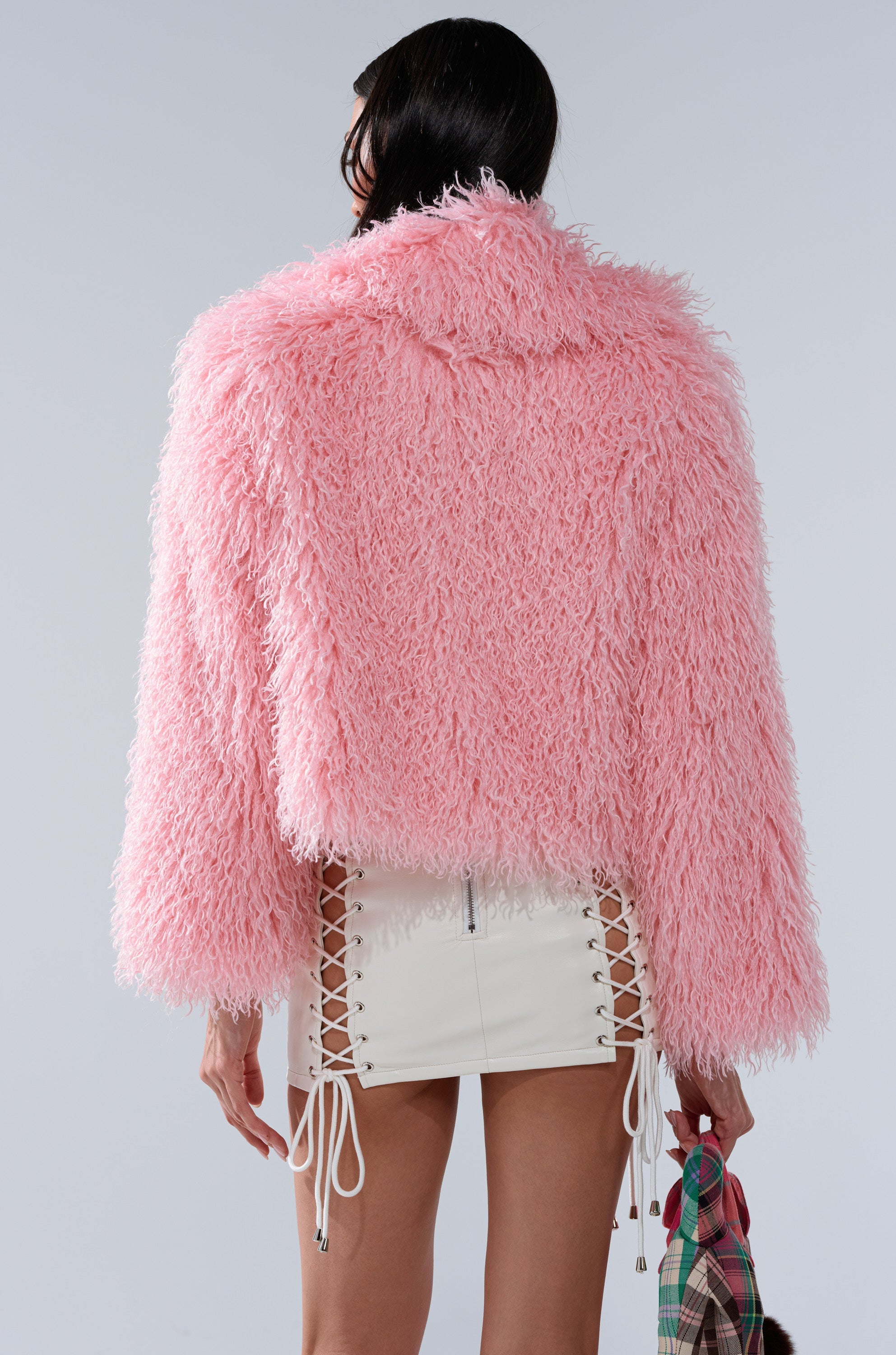 DIVINE FEMININE FAUX FUR COAT