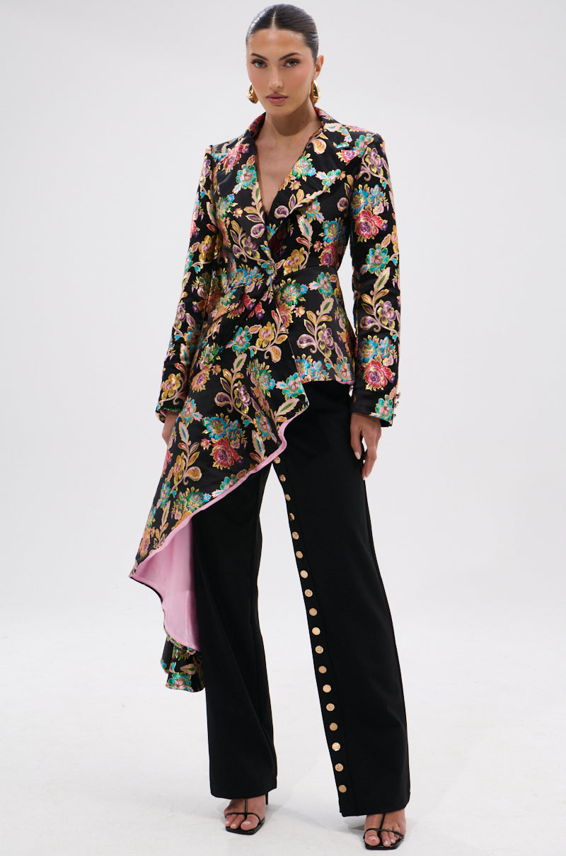 STEPPING OUT ASYMMETRICAL BLAZER