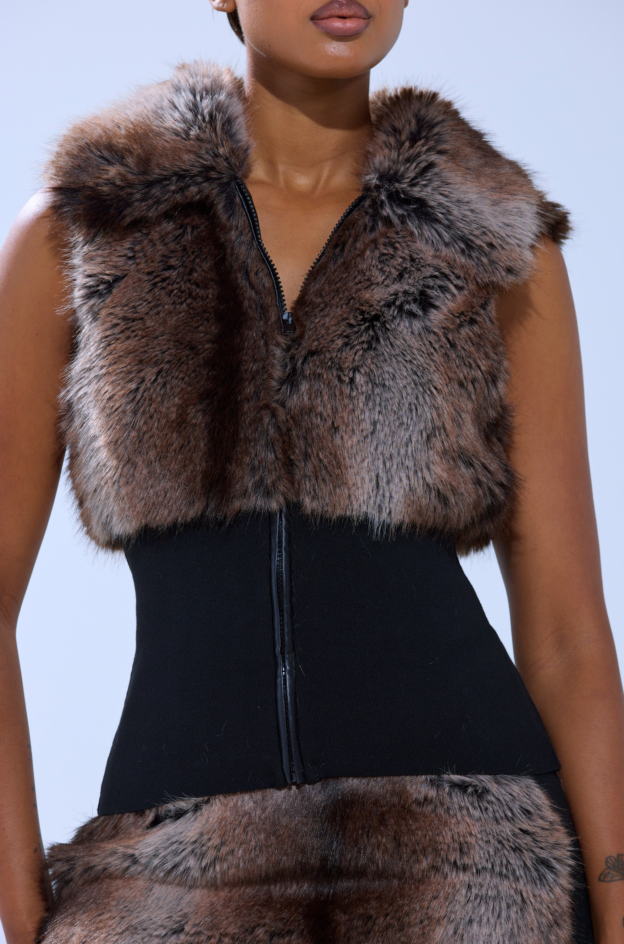 FEELS GOOD FUR BLOUSE