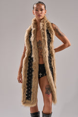 ICY HOT FUR BRALETTE