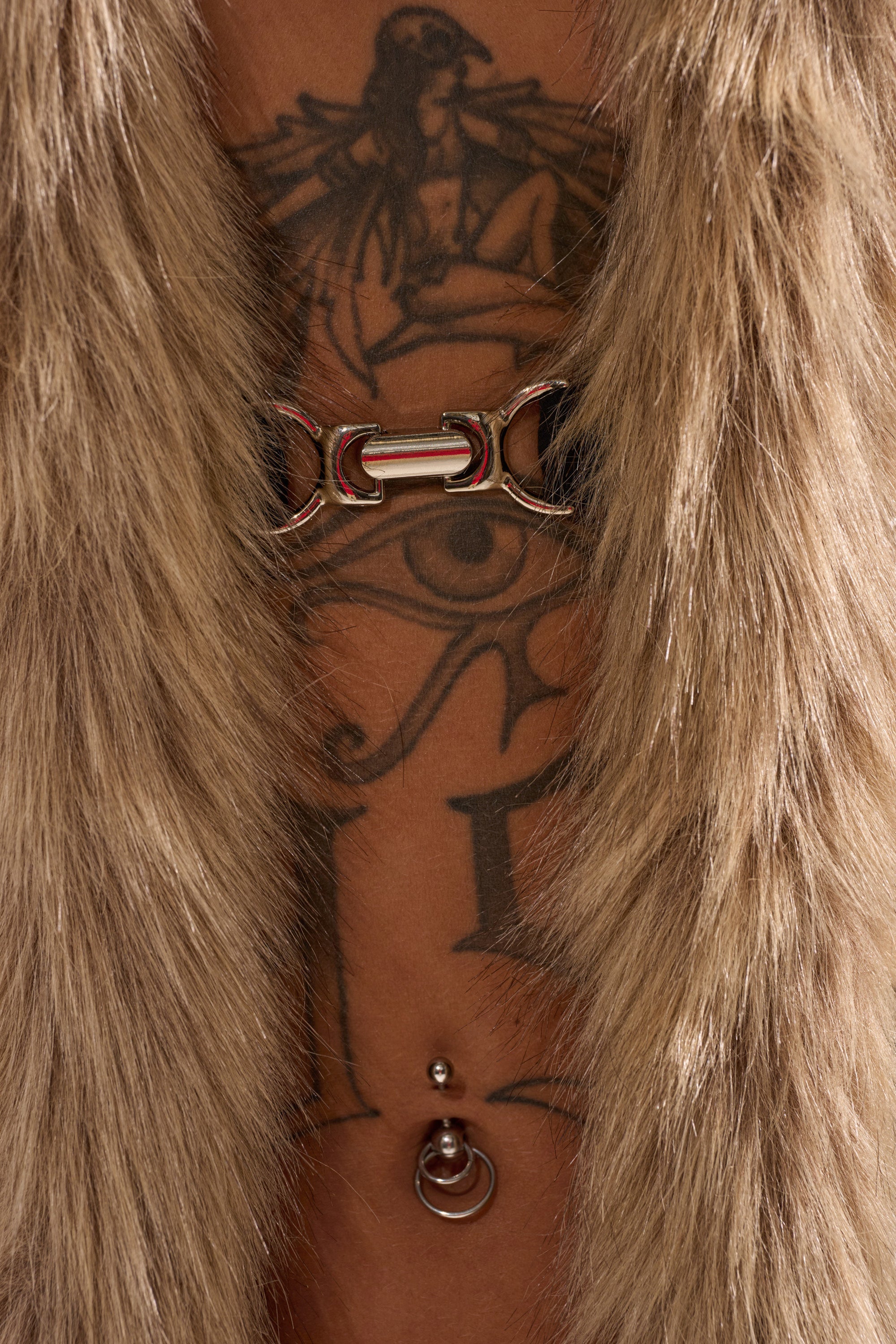 ICY HOT FUR BRALETTE