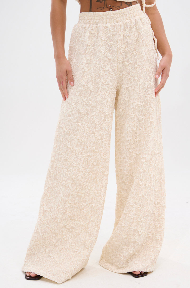 SYDNEY TEXTURED PALAZZO PANT