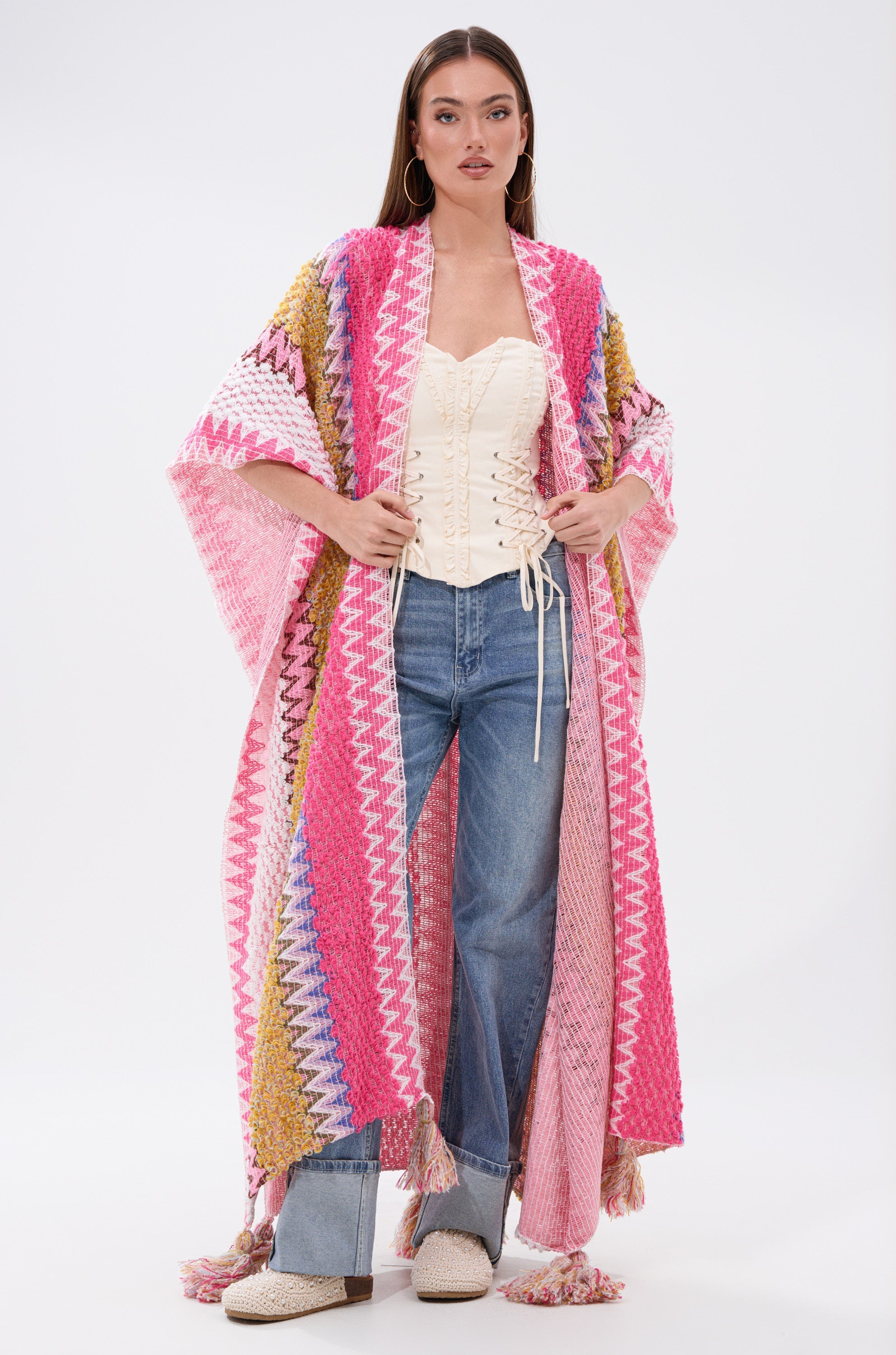 DREAM STRIPED CARDIGAN