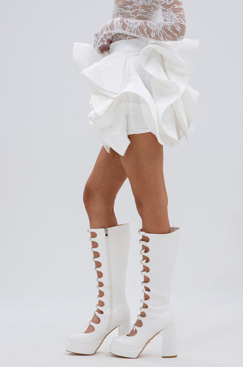 LUX WAVES MINI SKIRT