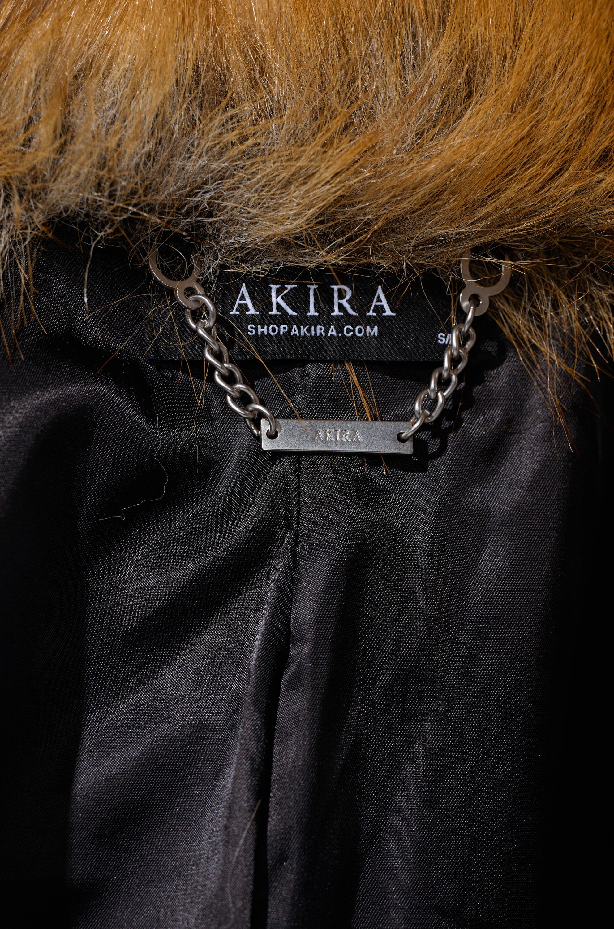 MADDOX PANELED FAUX FUR