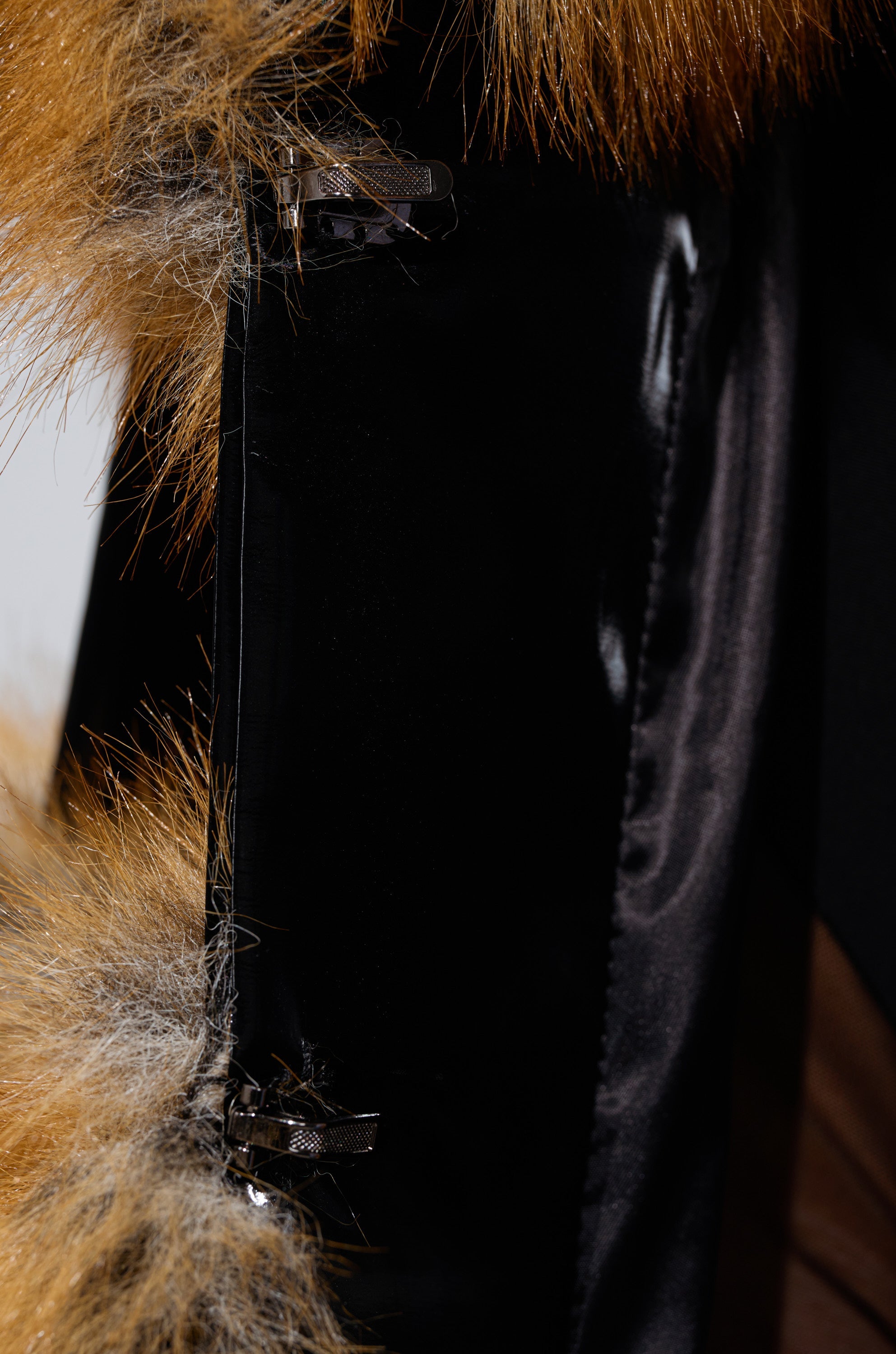 MADDOX PANELED FAUX FUR