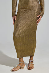 AZALEA WANG MANAIA GOLD EMBELLISHED SANDAL