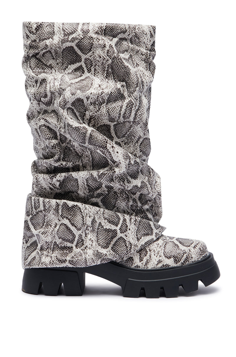AZALEA WANG MATE SNAKE BOOTIE