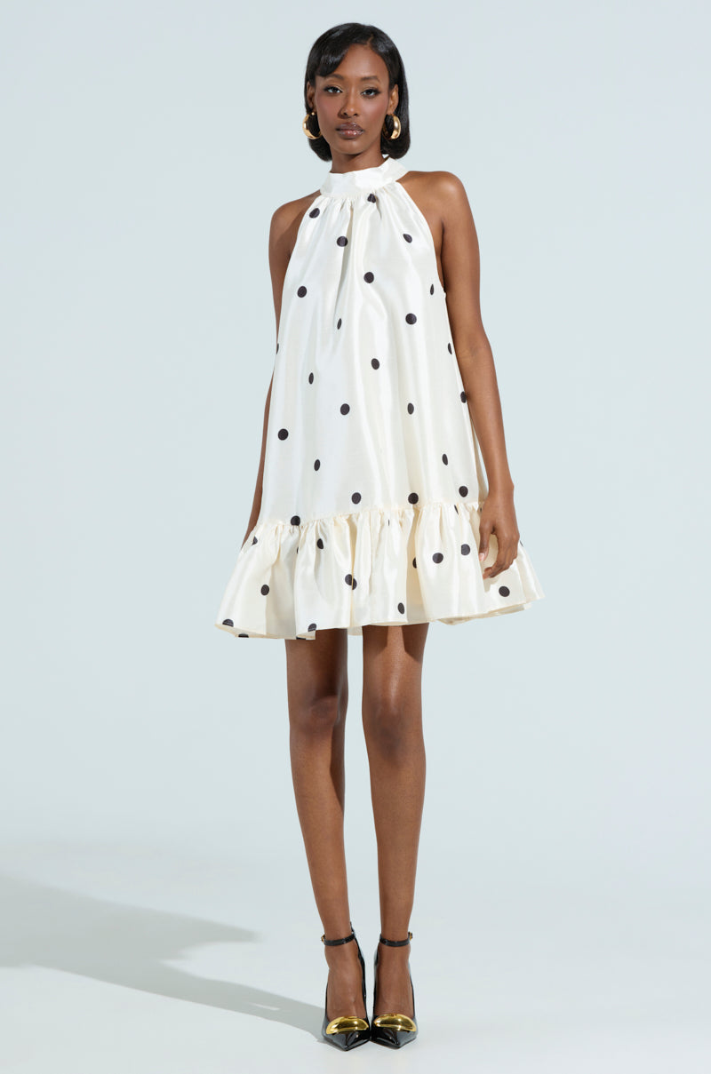 SPIN ME AROUND MINI DRESS