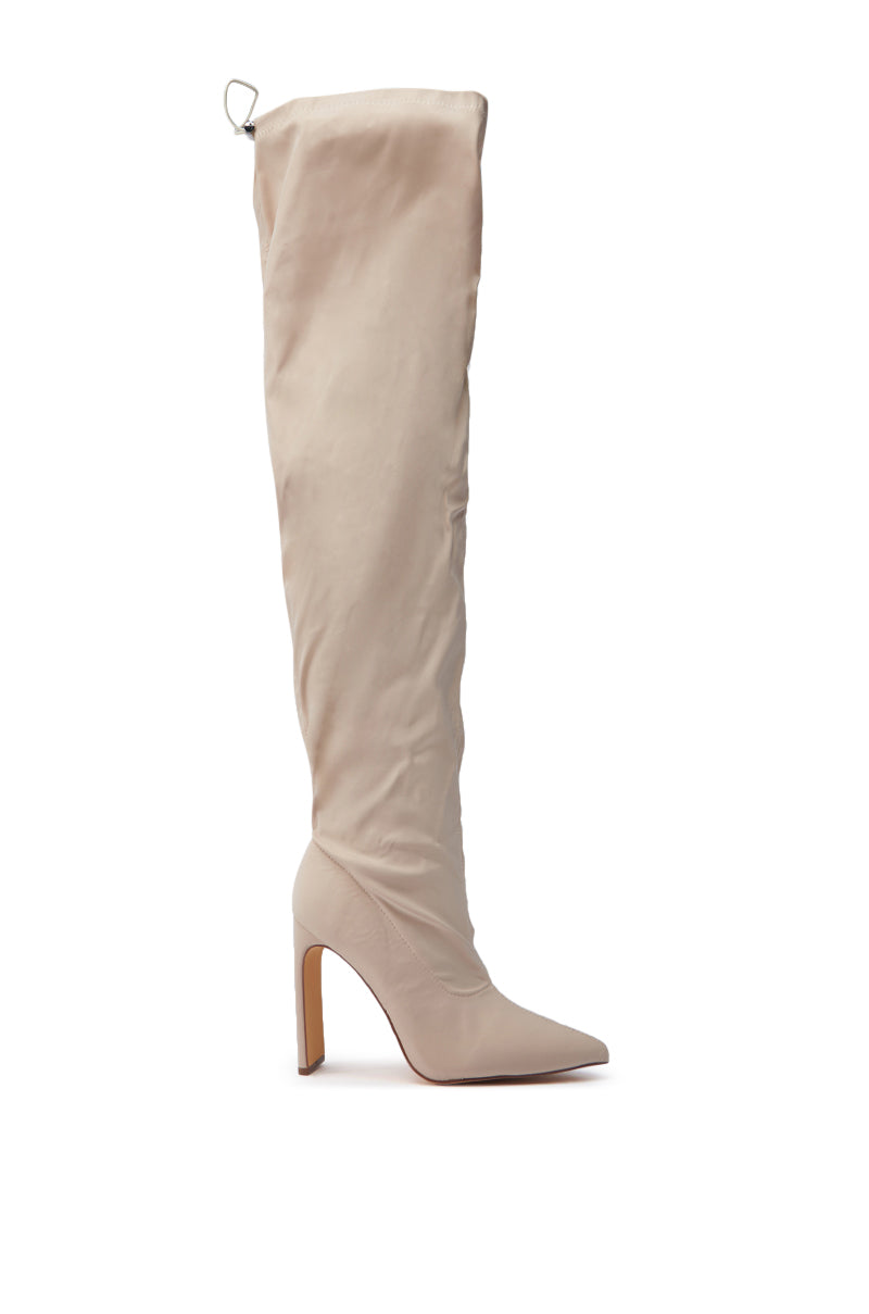 MONTAGE BEIGE STILETTO BOOT