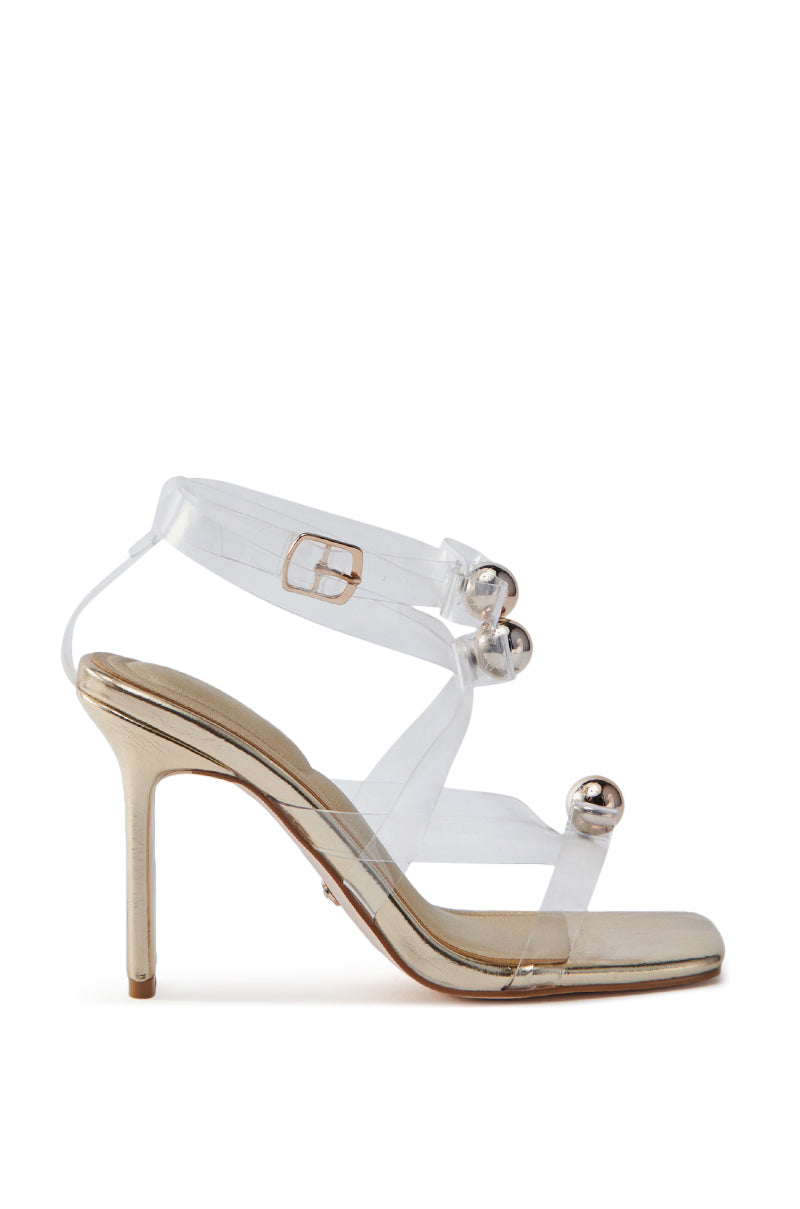 AZALEA WANG NARCISO GOLD SANDAL