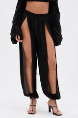 COOL WITH ME JOGGER WITH FRONT SLITS