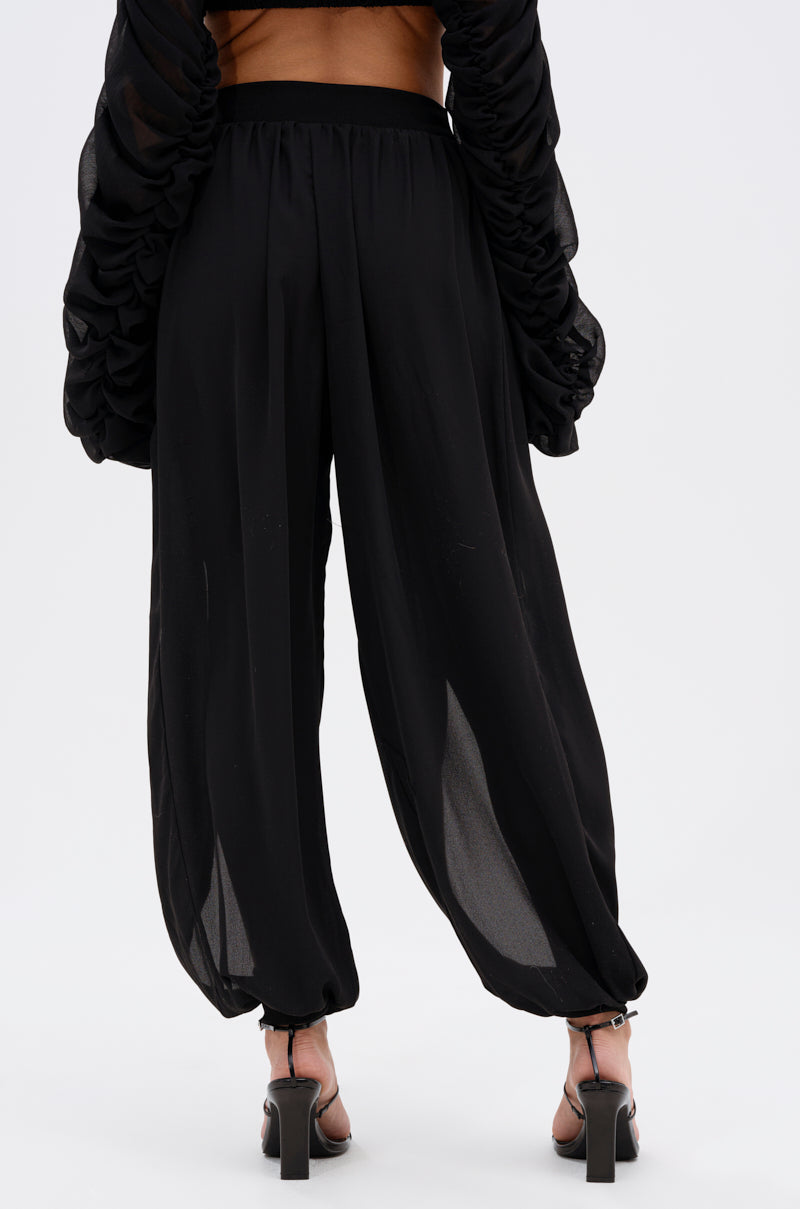 COOL WITH ME JOGGER WITH FRONT SLITS