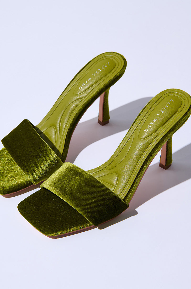 AZALEA WANG PERSUASION GREEN SANDAL
