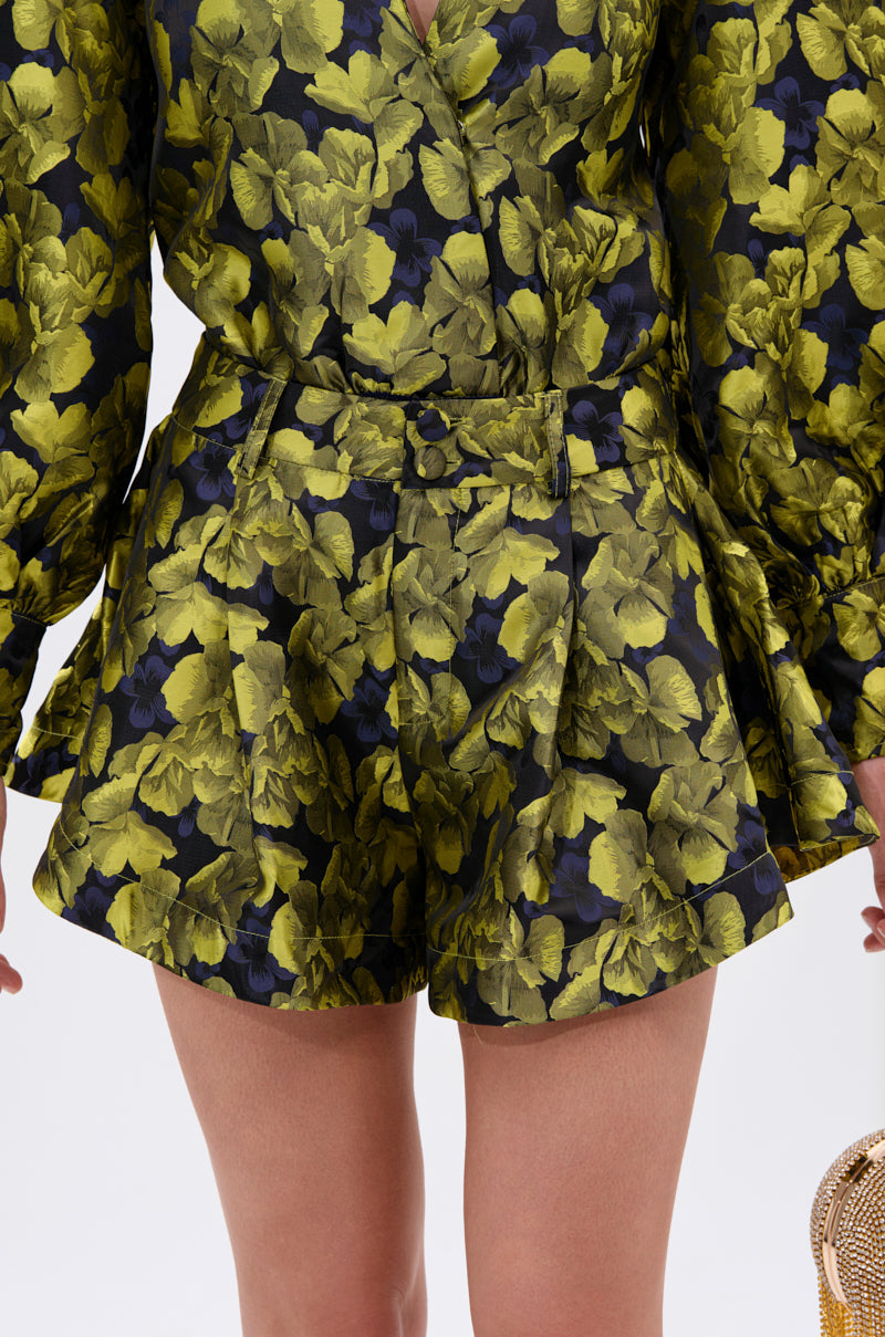 LOOK THIS WAY FLORAL SHORTS