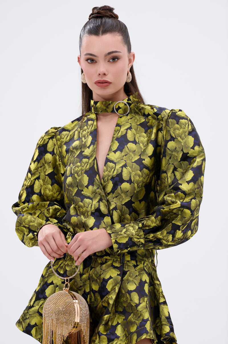 LOOK THIS WAY FLORAL BODYSUIT