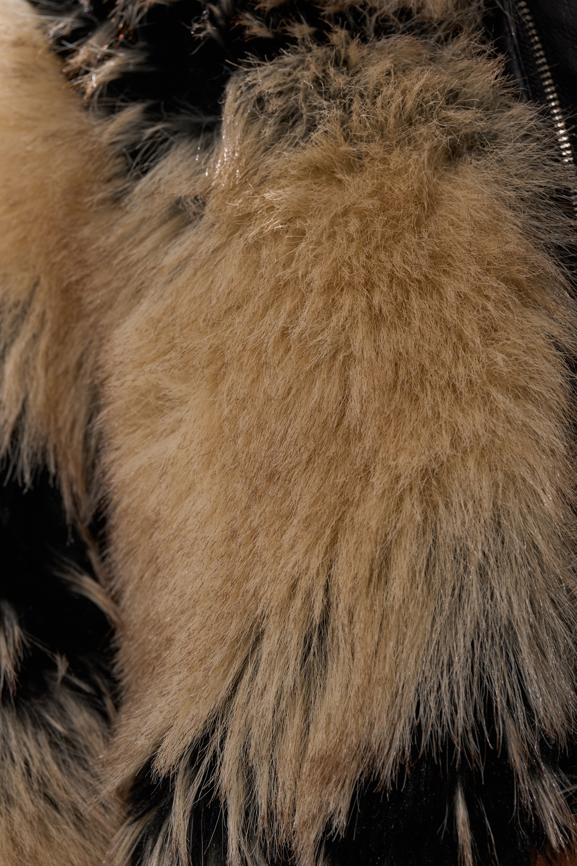 ALEXIA FAUX FUR BOMBER