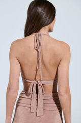 DREAMING BIG CUT OUT SLINKY BLOUSE